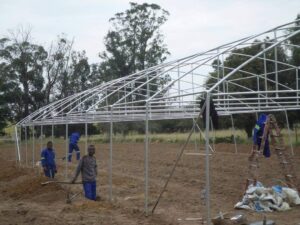 green house steel structure